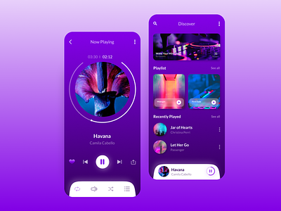Music Player App app app design design figma graphic design mobile mobile app mobile app design mobile design music music player sketch ui vector