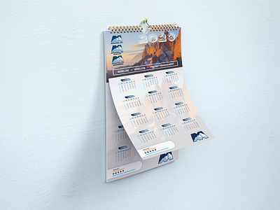 2023 Calendar Design 2023 2023 calendar 2023 calendar design brand branding calendar calendar design design figma graphic design illustration mountain photoshop ui vector