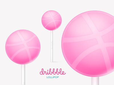 Dribbble Lollipop candy dribbble lallipop sugar