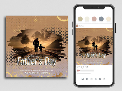 Father's Day Flyer, Social media post design branding business flyer design event flyer fathers day fathers day flyer fathers day flyers design fathers day instagram post fathers day social media flyer flyer design graphic design logo