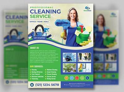 Cleaning Service Flyer Design Template branding business flyer cleaning cleaning design cleaning flyer cleaning flyer template cleaning service cleaning service flyer cleaning service flyer design design event flyer flyer flyer design flyer template graphic design illustration logo ui