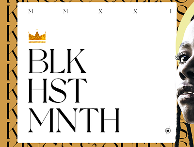 BLK • HST • MNTH black history black history month branding design design art digital art graphic design type typography