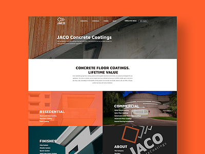 Jaco Coatings Website and Branding