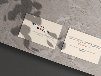 Brand Identity Cosmetic shop