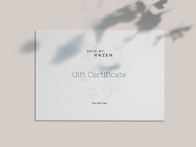 Gift Certificate design & illustration