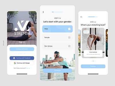 AZ Stretch Mobile Fitness App