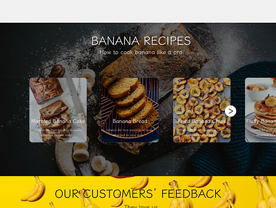 Banana Website banana banana bread banana cake banana recipes fruits recipes web web design website website design