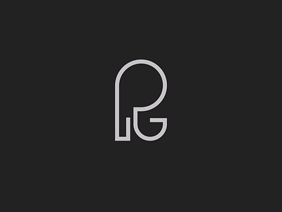 PG Monogram Logo creative design design designer logo logo design logos logotype minimal monogram monogram logo typography