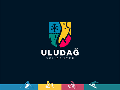 Uludağ Ski Center Logo Concept