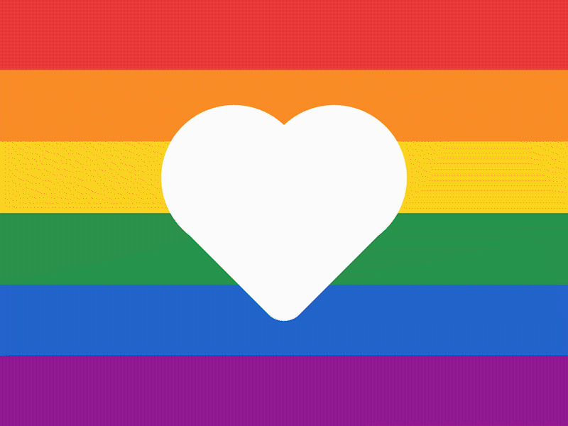 LGBTQ Pride Flag animation flag lgbtq loop pride pride flag pride month pridemonth