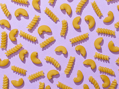 Pasta & Pasta design food foodie lavender pasta pattern raw