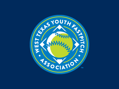 West Texas Youth Fastpitch Association (WTYFA) amarillo ball crest fastpitch logo softball texas youth