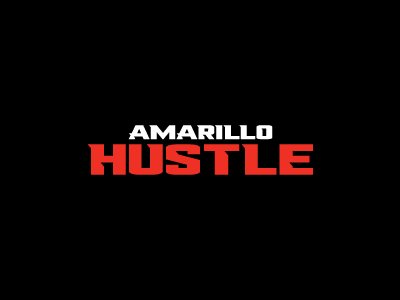 Amarillo Hustle amarillo baseball hustle sports typography