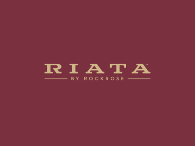 Riata home house logo neighborhood residential