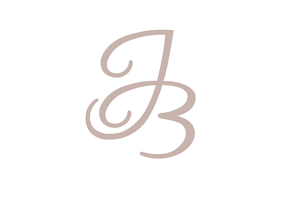 JB monogram elegant initials jb letters logo monogram sign