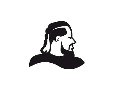 Aleks Kurdecha Logo sign beard man