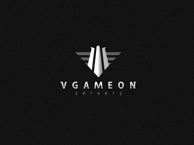 Logo Vgameon crown games online server tower