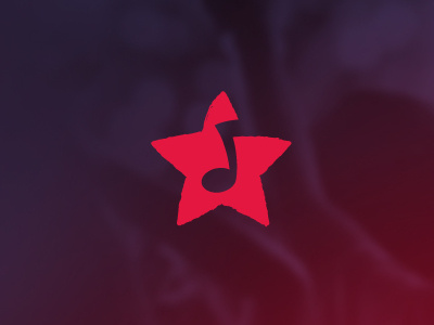 music events logo event events music note star