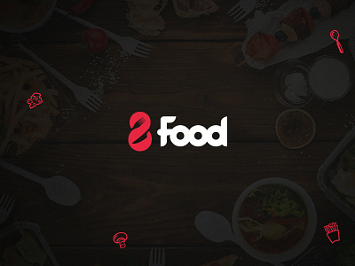 8 Food logo