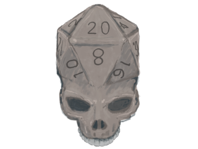 Skull D20