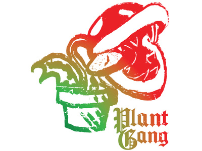 Plant Gang digital illustration gradient gradients illustrator plant super smash bros