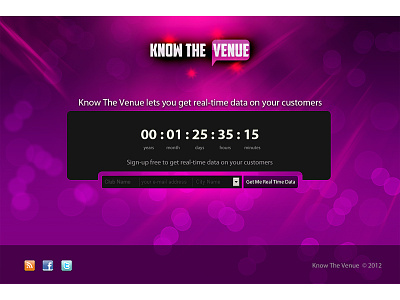 Countdown - coming soon coming soon countdown purple ui web website