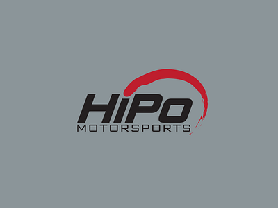 HiPo Motorsports branding garage icon identity illustrator logo mark motorsports