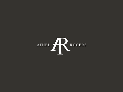 Athel rogers branding identity illustrator logo mark photographer