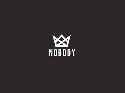 King Nobody branding identity illustrator logo vector