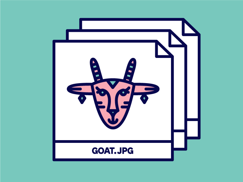 Greatest Of All Time animal diamond file goat horns iconography jpg pink window