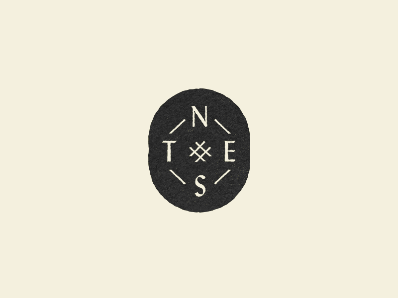 //\\//\\//\\ compass logo mark nest stamp vintage weave