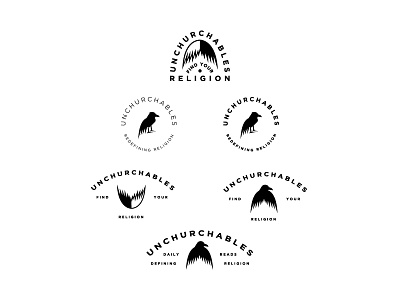 Unchurchables branding logos marks