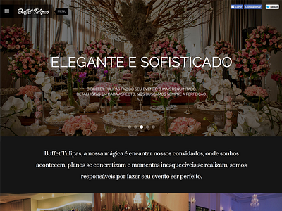 Buffet Tulipas buffet clean layout responsive