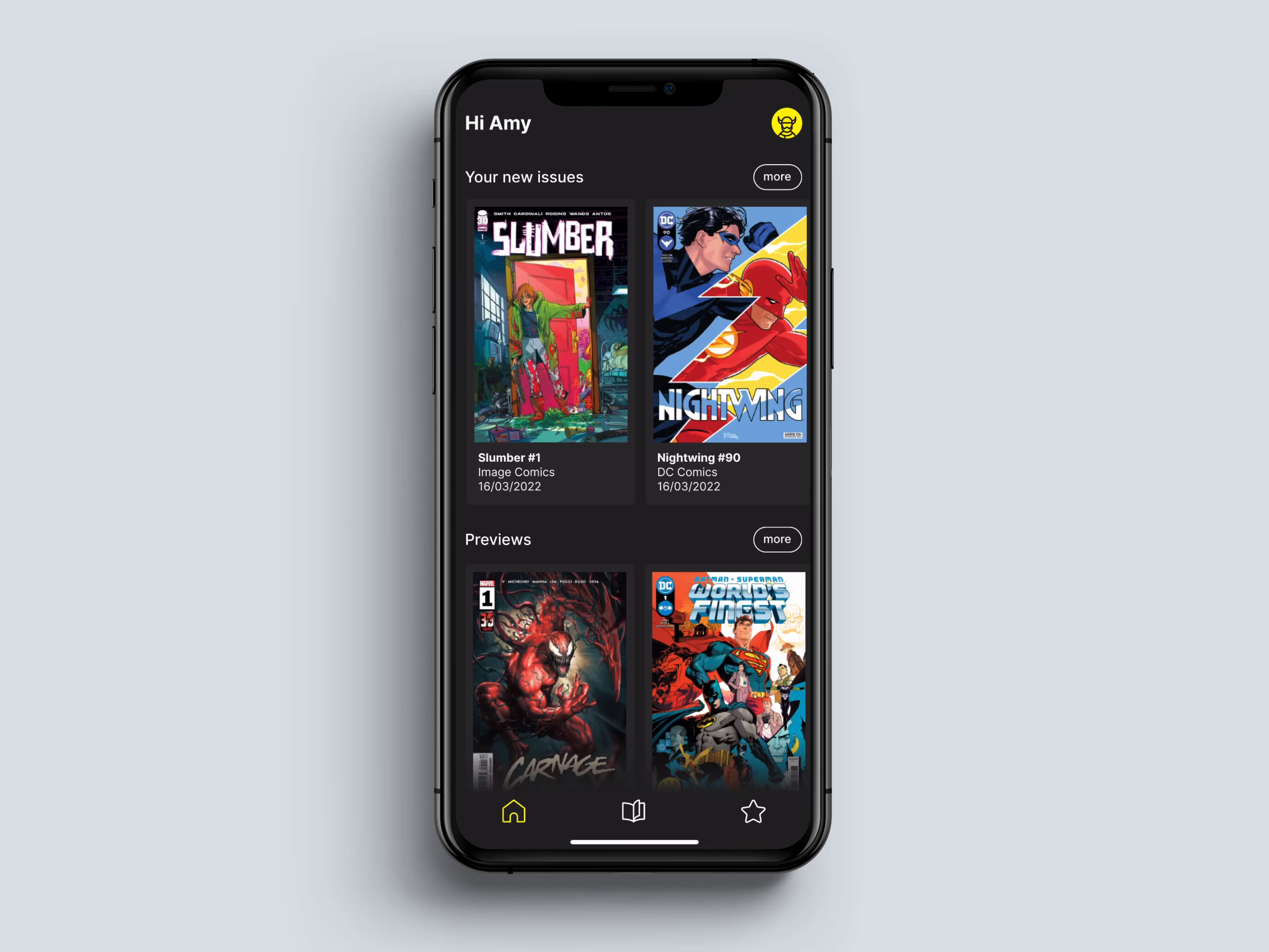 Comic Subscription App Overview