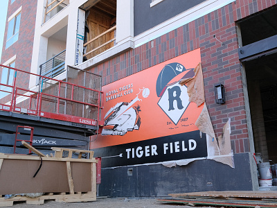 Tiger Field On wall (WIP)