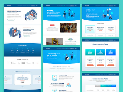 emBlue | Global institutional website hub marketing omnichannel website