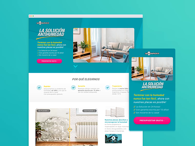 Placas San Francisco | Landing Page before after dampness landing landing page landingpage placas