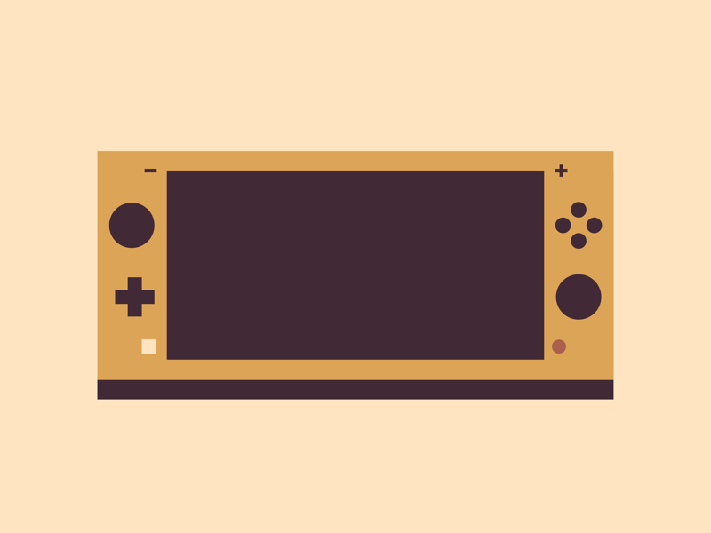 Nintendo Switch Lite illustrator design flat design game ui gameart gamedev pokemon illustration vector gaming nintendo