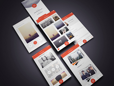 Photo App by Sanjay Patel on Dribbble