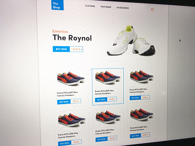 E-Commerce Website WIP e commerce ui web