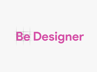 Be Designer Logo bedesigner design academy learn logo