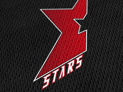 Stars logo Black a11fl football logo design nfl sport brand sports