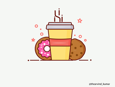 cookies animation branding icon illustration illustrator logo minimal pizza illustration vector web