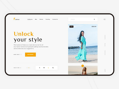 Fashion Landing Page