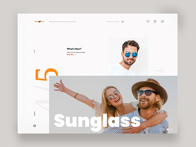 Sunglass Landing Page