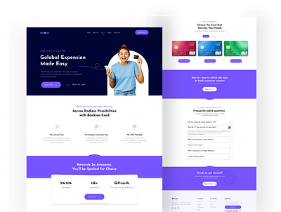 Banking Website business solution landing page landing page ui