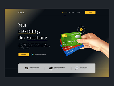 Finance Landing Page