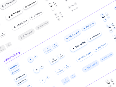 Setproduct Design System 2 - React Buttons UI design angular app button buttons counter css design system figma onclick onhover react shadow stepper templates ui kit upvote web