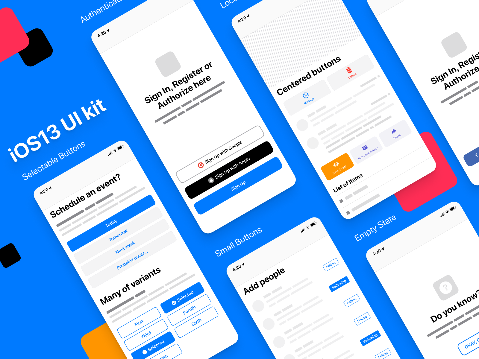 Figma Ios Ui Kit Buttons Design Guidelines By Roman Kamushken For