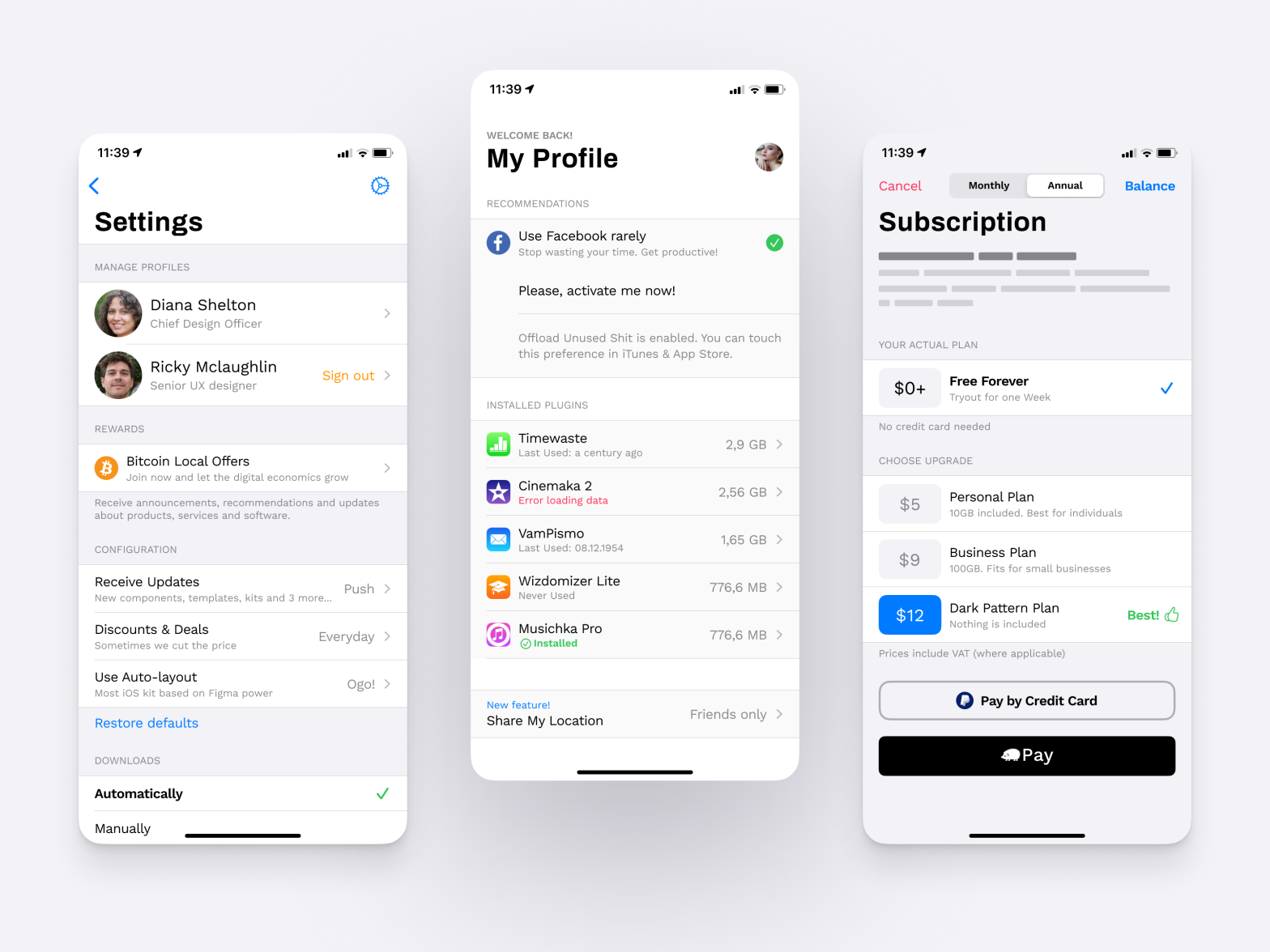 Ios Templates For Figma Design System Ui Kit vrogue co